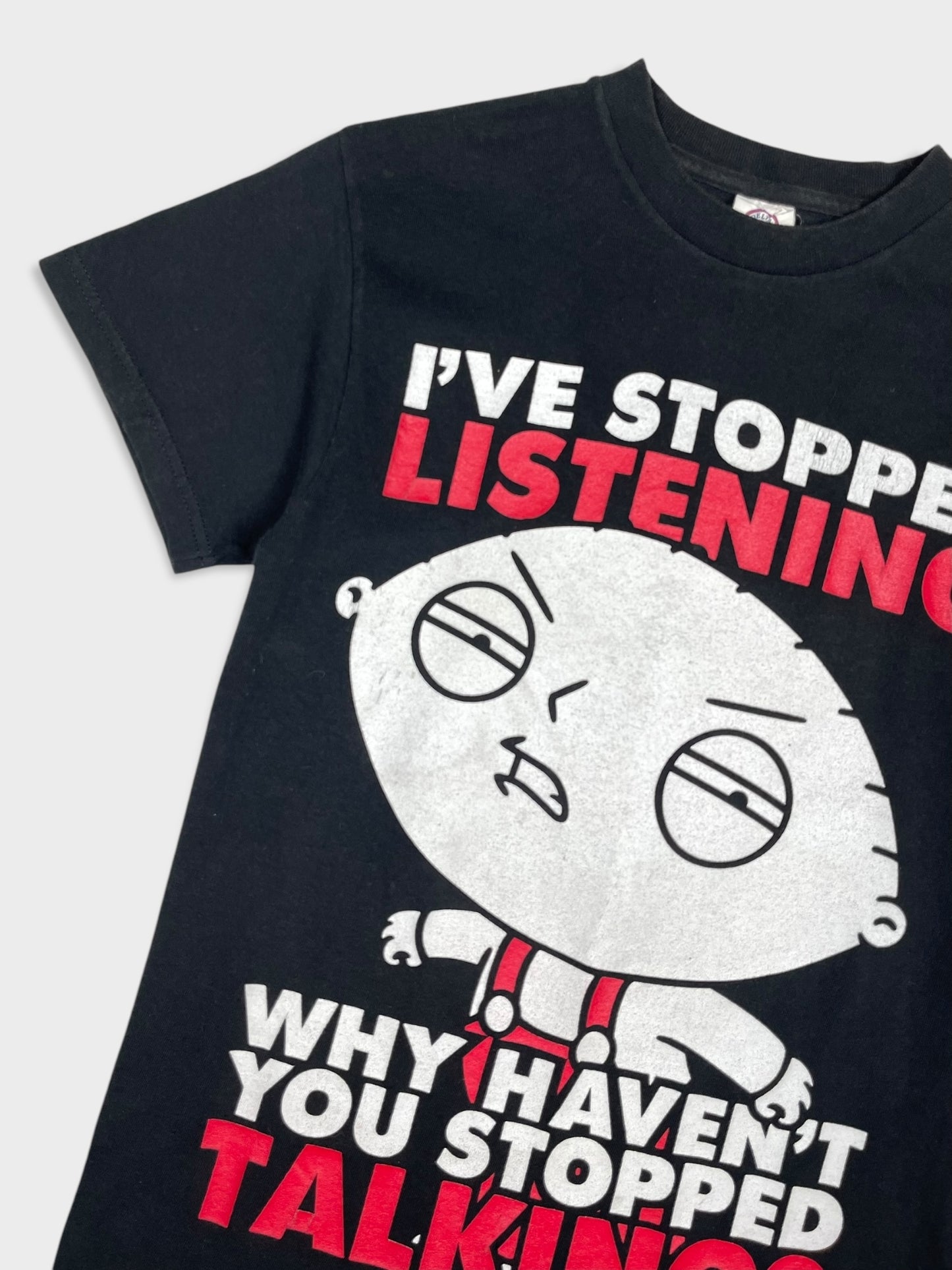 STOPPED LISTENING STEWIE TEE