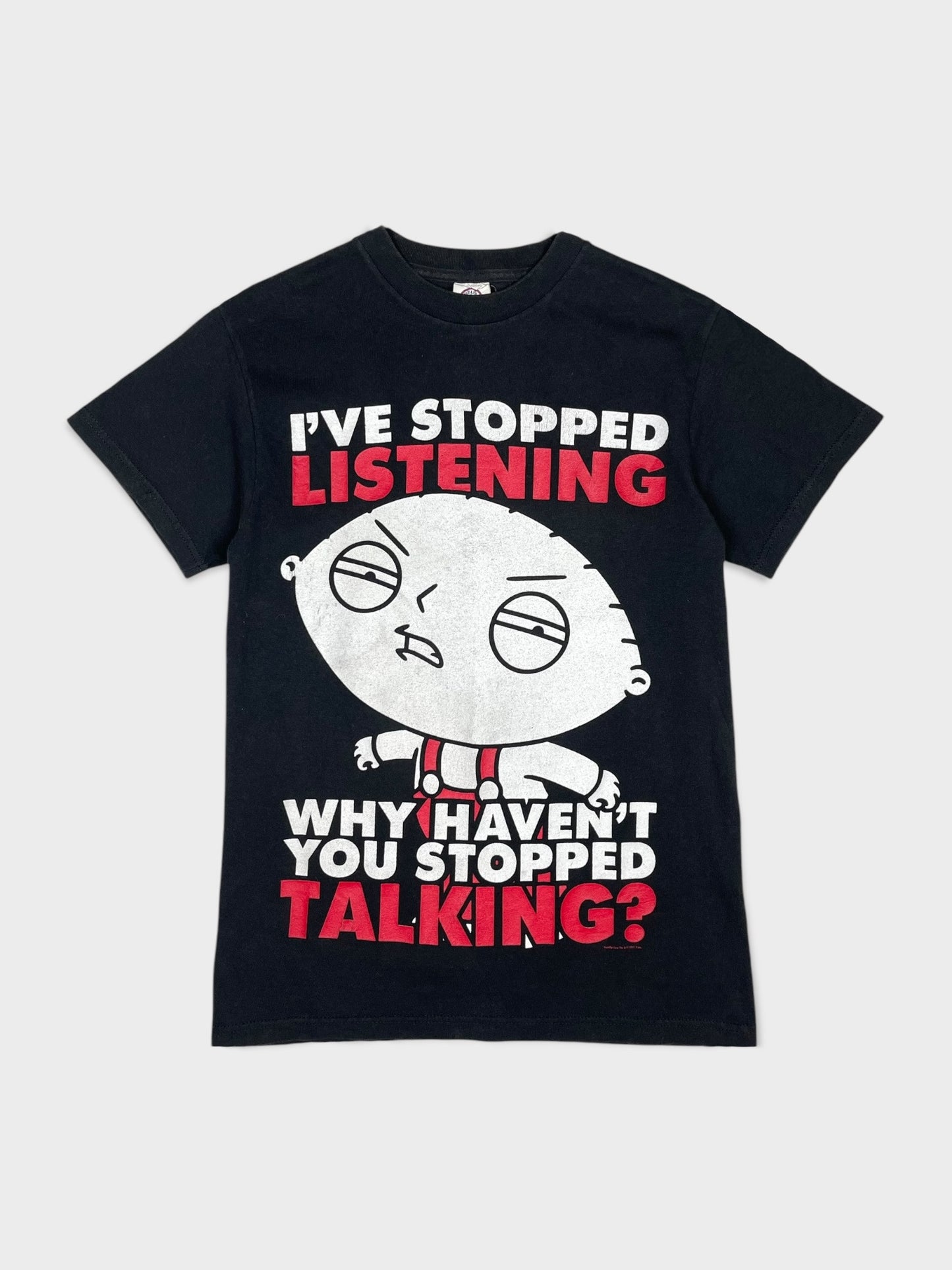 STOPPED LISTENING STEWIE TEE