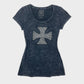 MCBLING CROSS TOP