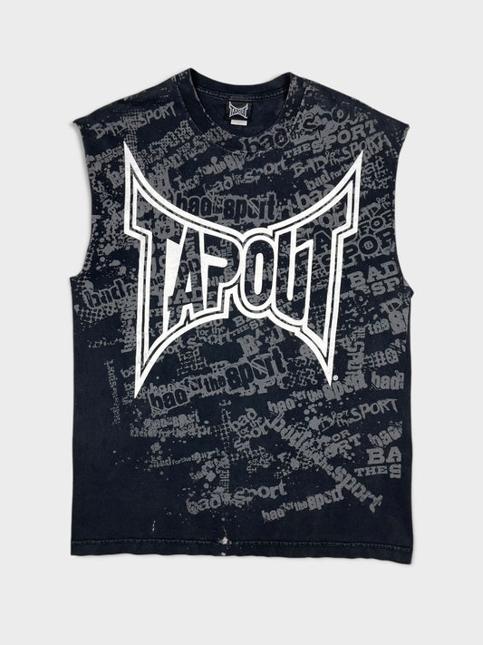 SLEEVLESS TAPOUT TEE