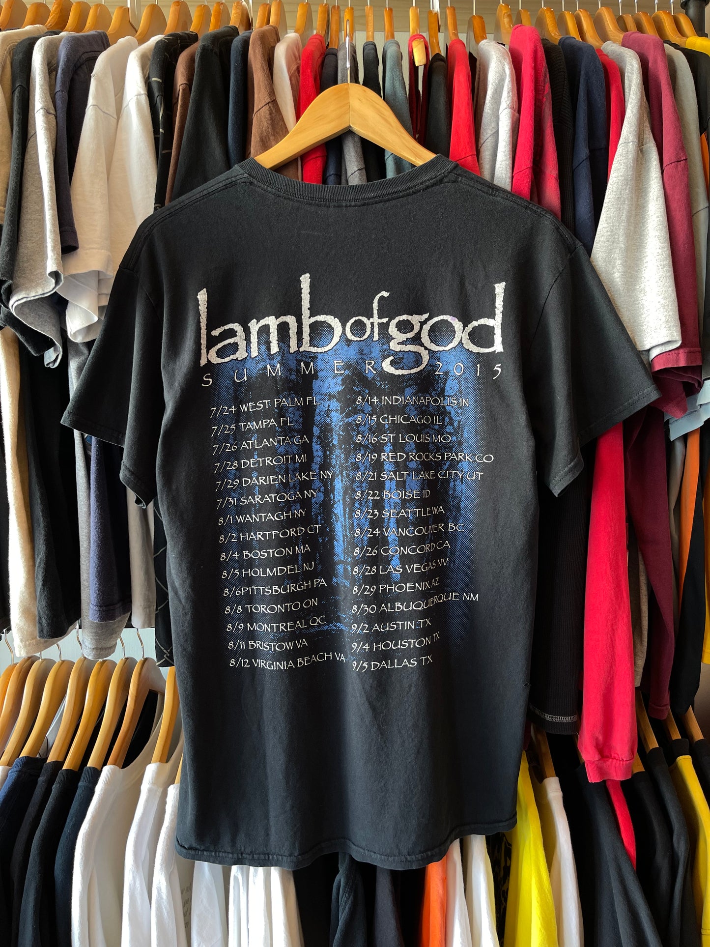 2015 LAMB OF GOD TEE