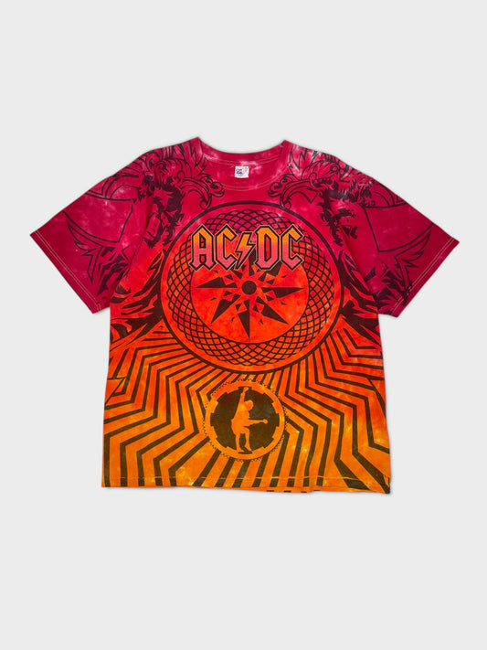 2009 AC/DC TIEDYE BAND TEE