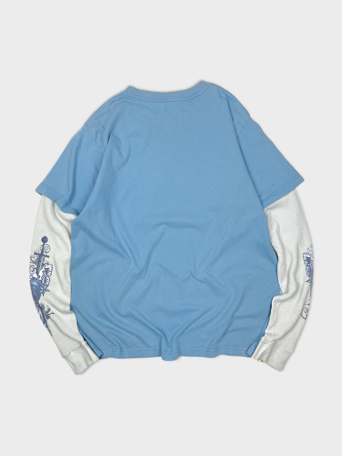 CYBER Y2K FAUX SLEEVE TEE