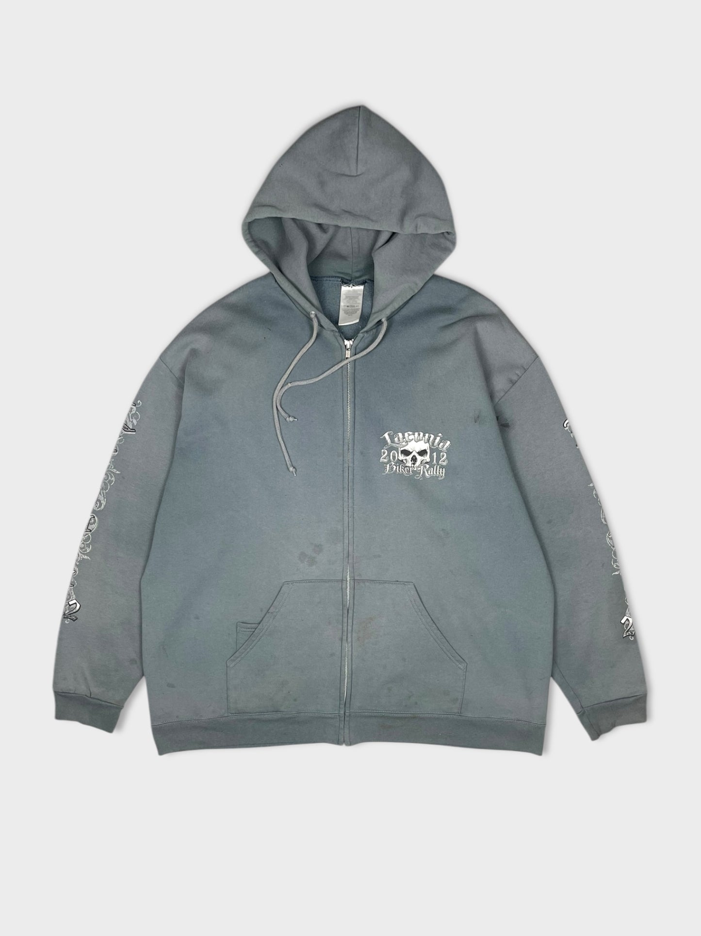 THRASHED LACONIA ZIP UP