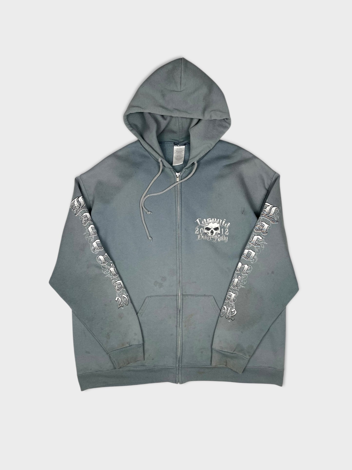 THRASHED LACONIA ZIP UP