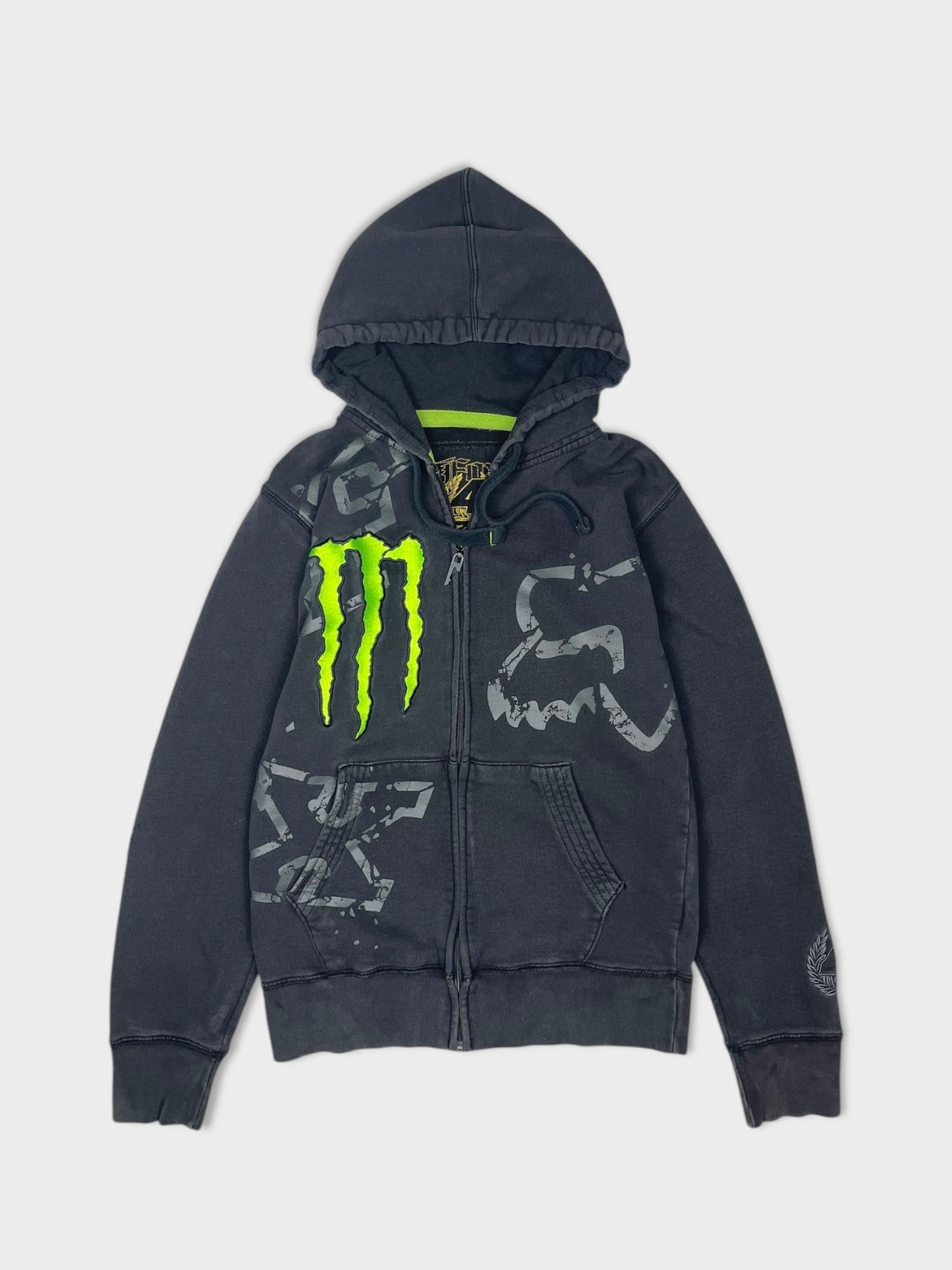 MONSTER X FOX RACING ZIP UP