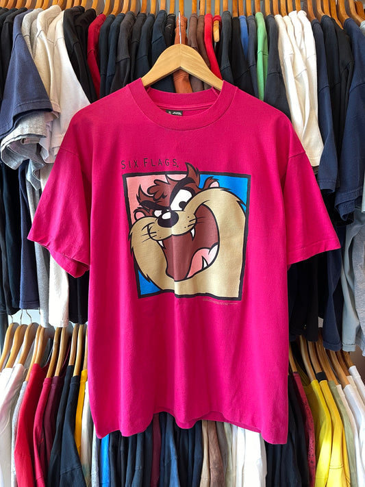 SIX FLAGS TAZ TEE