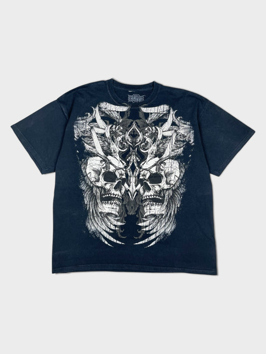 MMA ELITE CYBER SKULL TEE