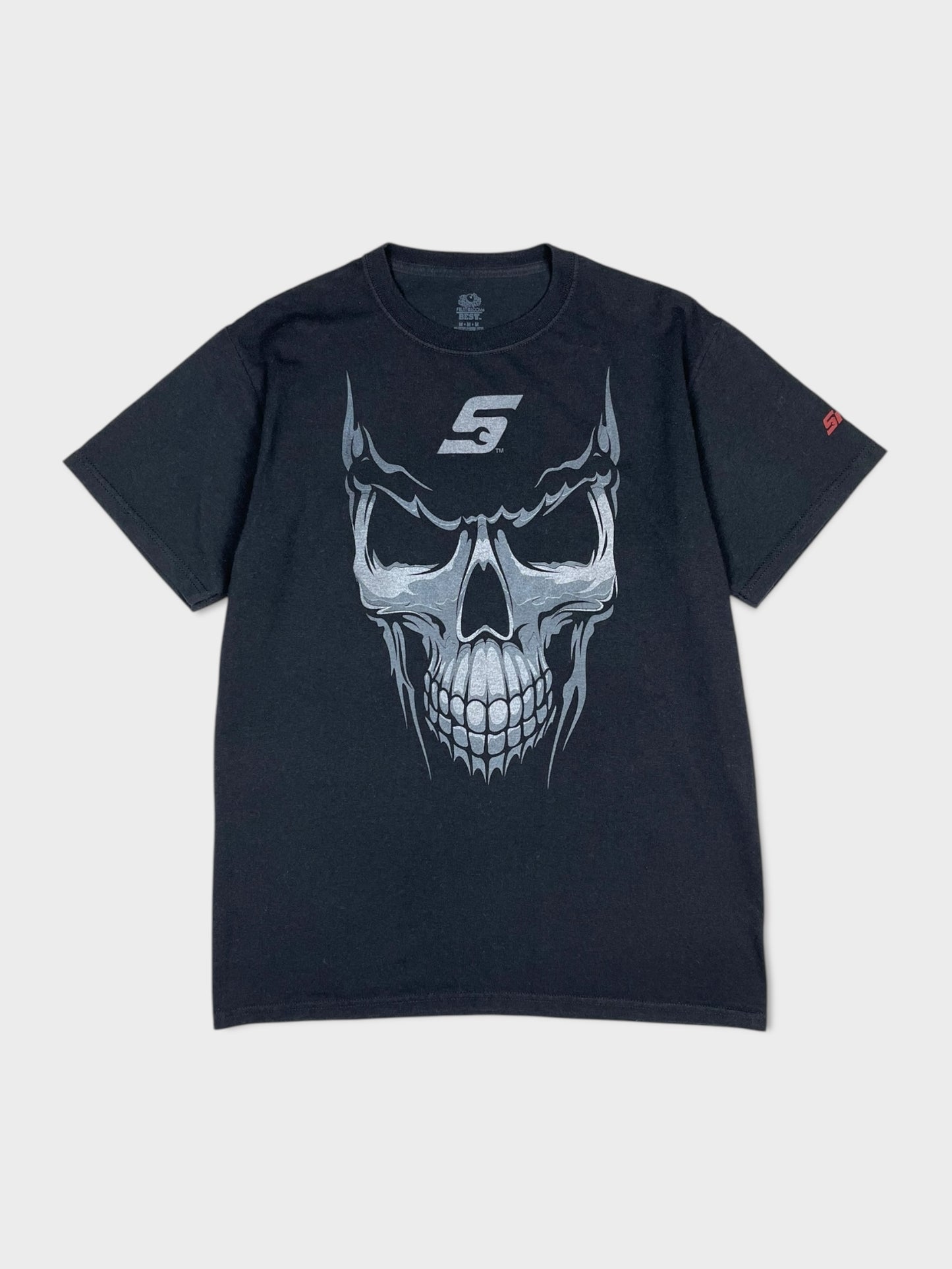 SNAP ON SKULL TEE