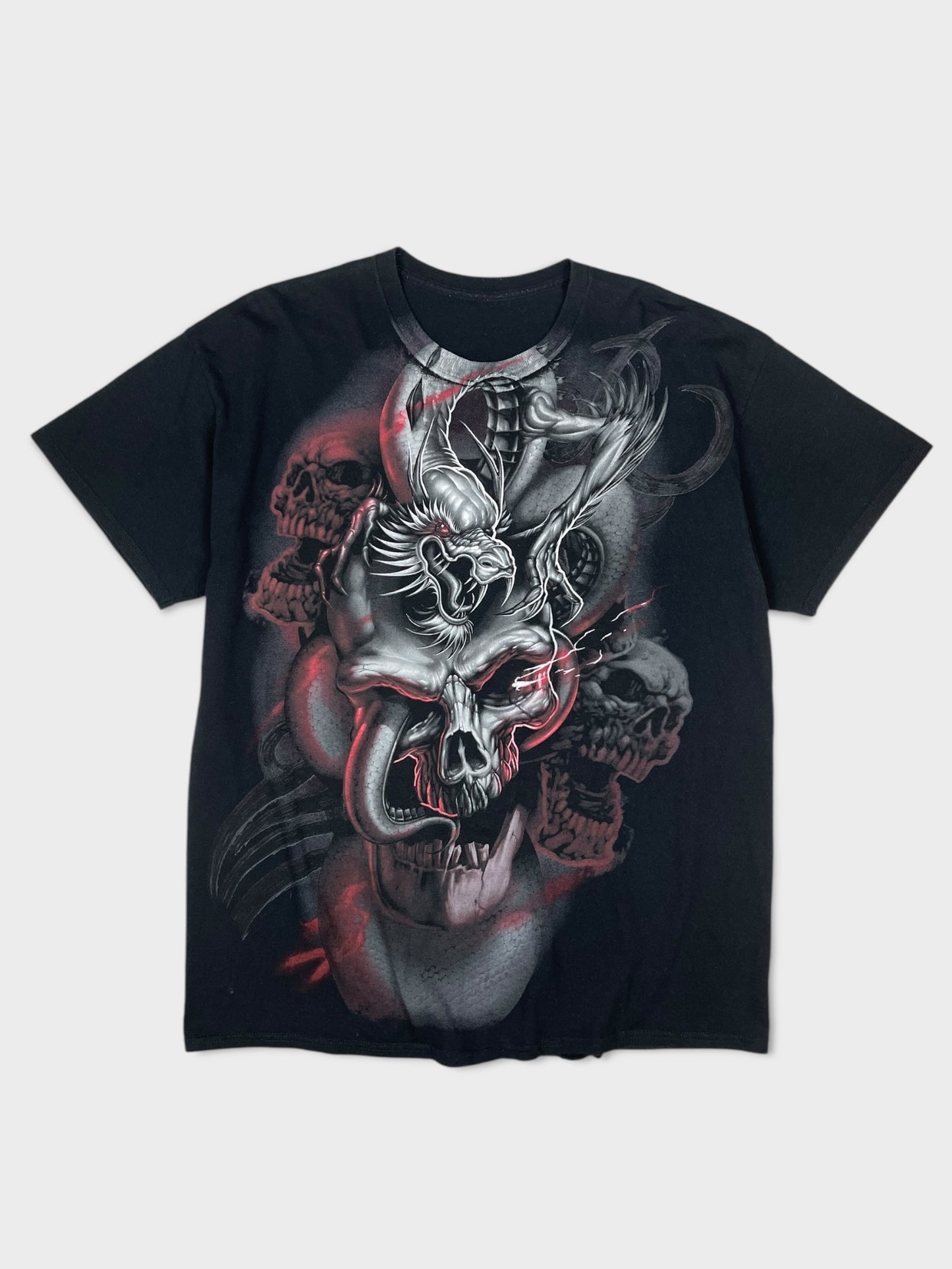 DRAGON SKULL TEE